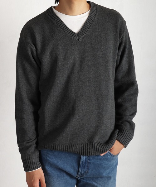 WESTSEA（ウエストシー） セーター ニット WEB限定 Vネックコットン