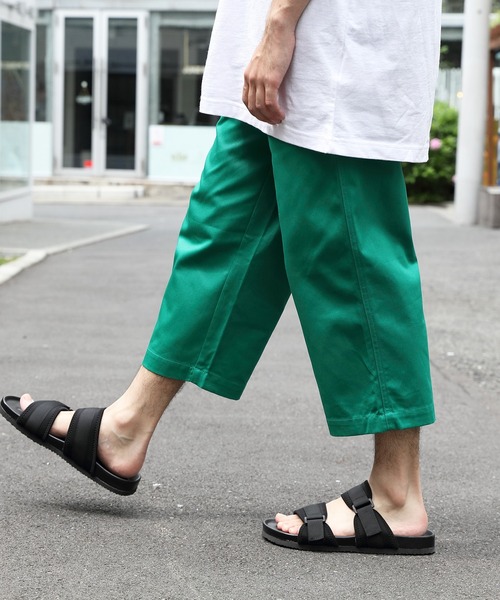 8（eight） チノパン ツイルコットンクロップドパンツ メンズ