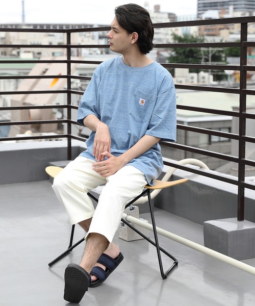 8（eight） チノパン ツイルコットンクロップドパンツ メンズ