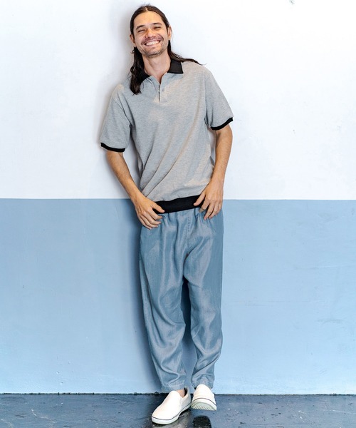 人気SALE本物保証 パンツ mp8923-Tencel Chambray Easy Balloon Silhouette Pants パンツ ZOZOTOWN PayPayモール店 - 通販 - PayPayモール 全国無料限定SALE
