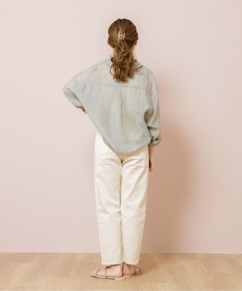 flower シャツ ブラウス バルーンシアーシャツ2 : ZOZOTOWN Yahoo!店