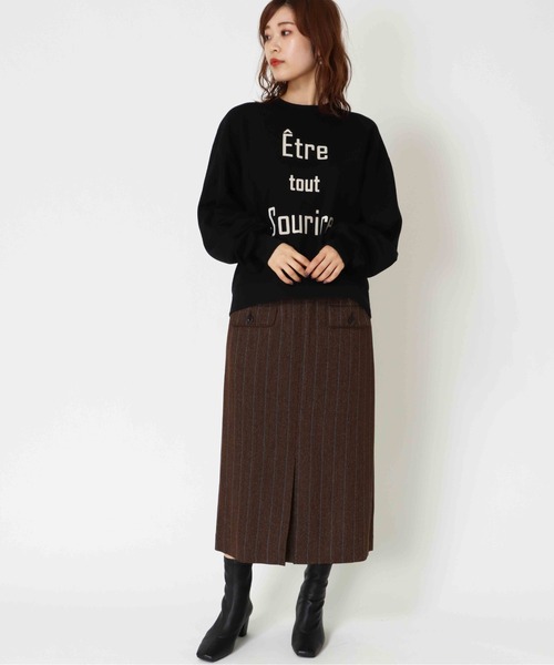 定番人気 スカート ヘリンボーン・パイピング×ボックスプリーツタイトスカート ZOZOTOWN PayPayモール店 - 通販 - PayPayモール 特価好評