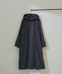 SALON adam et ropé　ウールカシミヤフード付きミドル丈コート ADAM ET ROPE' ステンカラーコート コート 「マフラー付き