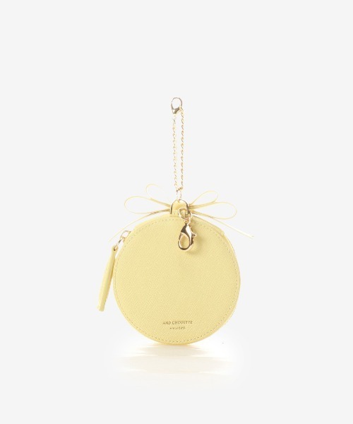 & chouette（アンドシュエット） キーホルダー 「推し事」缶バッジ