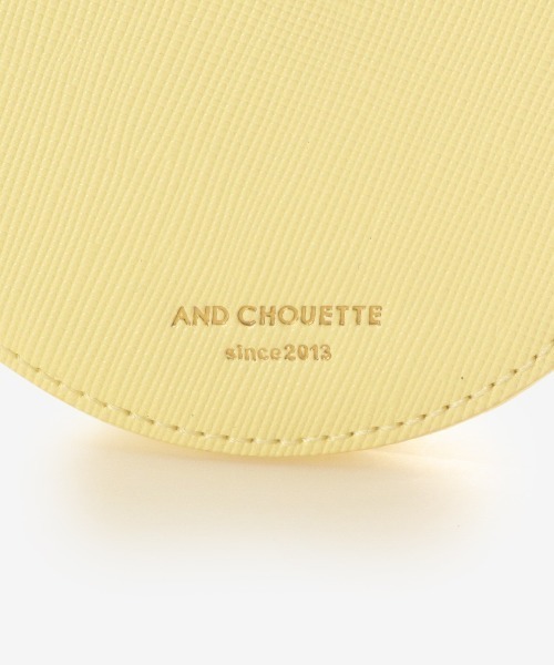 & chouette（アンドシュエット） キーホルダー 「推し事」缶バッジ