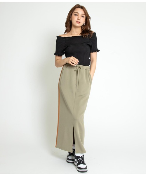 未使用☆ANAPトップス ANAP tシャツ リブメローニットトップスカットソー レディース