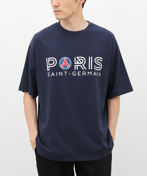 EDIFICE tシャツ 「Paris Saint-Germain」トリコロール