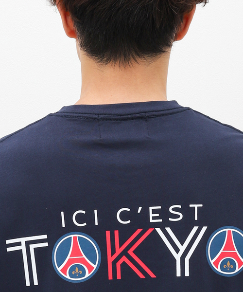 EDIFICE tシャツ 「Paris Saint-Germain」トリコロール