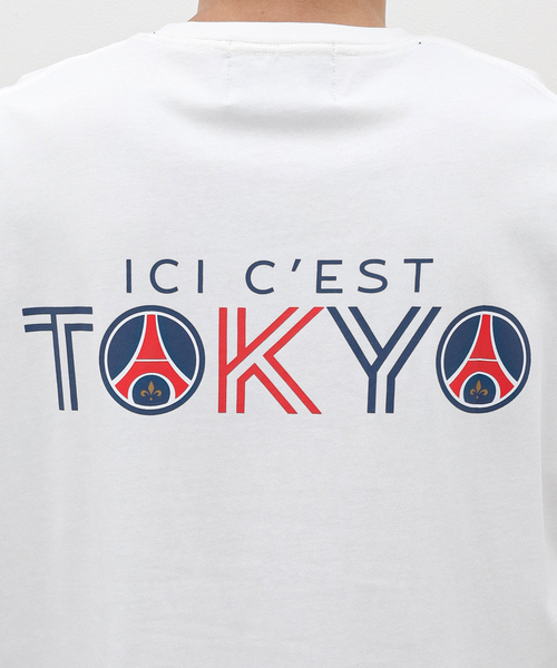 EDIFICE tシャツ 「Paris Saint-Germain」トリコロール