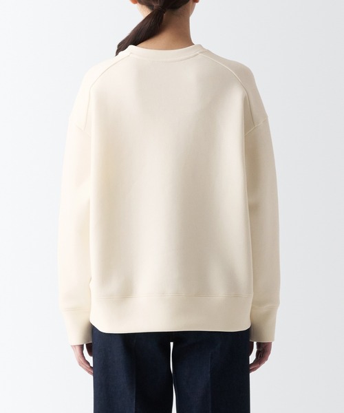 ま印良品 無印良品 tシャツ Tシャツ 二重編みスウェットシャツ レディース