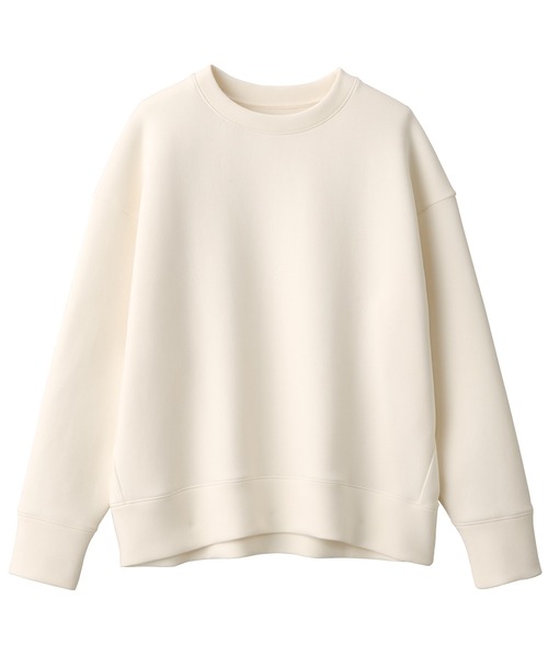 無印良品 tシャツ Tシャツ 二重編みスウェットシャツ レディース