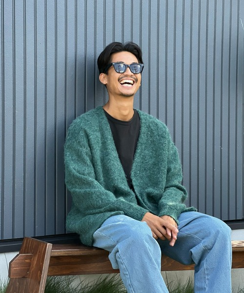 magic number モヘアニットカーディガン MOHAIR CARDIGAN（モヘアカーディガン） - MAGIC NUMBER