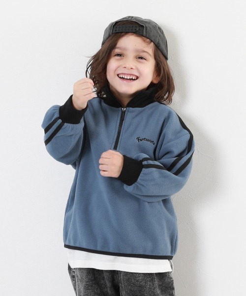 devirock（デビロック） トレーナー エアリーフリース ハーフジップ