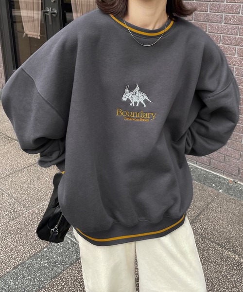 レディース Aライン スウェット 160]ラインスウェット(スウェット・ジャージー) | a.v.v KIDS(アー