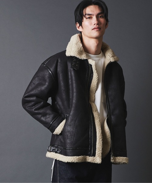 The TWENTYSEVEN ムートンジャケット ムートンコート THE TWENTYSEVEN