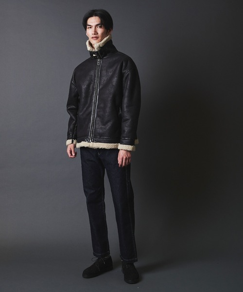 The TWENTYSEVEN（ザ トゥエンティーセブン） ムートンジャケット