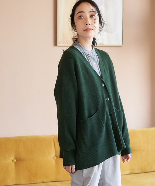 studio CLIP（スタディオクリップ） カーディガン 「WEB限定/マシン