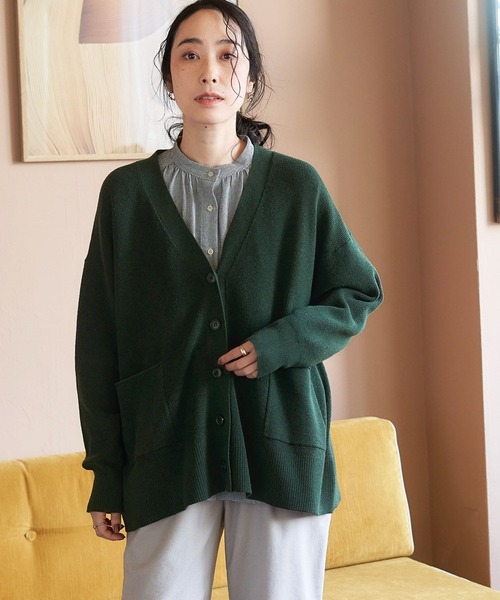 studio CLIP（スタディオクリップ） カーディガン 「WEB限定/マシン