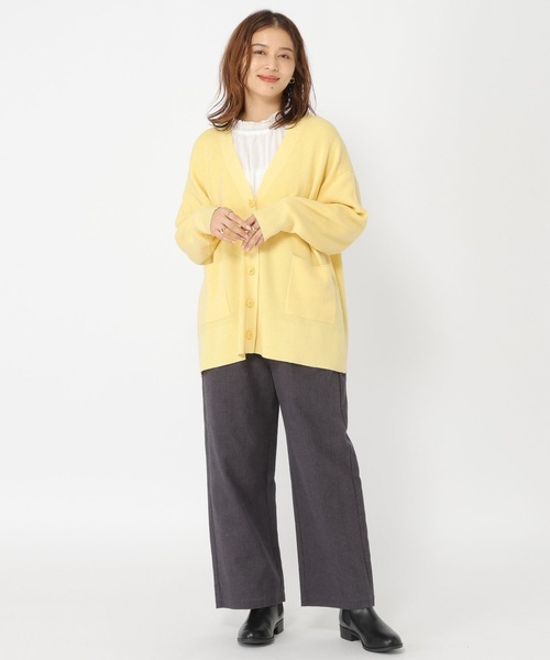 週末お値下げ【未使用タグ付】今季☆ジャスグリッティ☆ミニブーケ　カーディガン studio CLIP（スタディオクリップ） カーディガン 「WEB限定/マシン