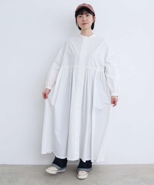 l'atelier du savonアトリエドゥサボンタイプライターギャザーSK l'atelier du savon（アトリエドサボン）の「○40/-ﾀｲﾌﾟﾗｲﾀｰ