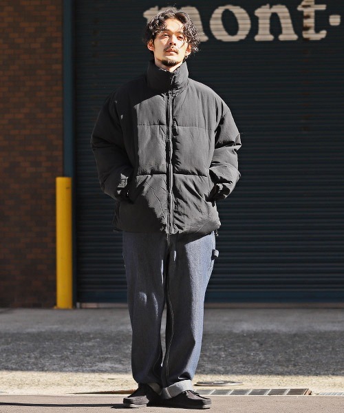 LUXSTYLE（ラグスタイル） ブルゾン アウター 中綿ナイロンジャケット