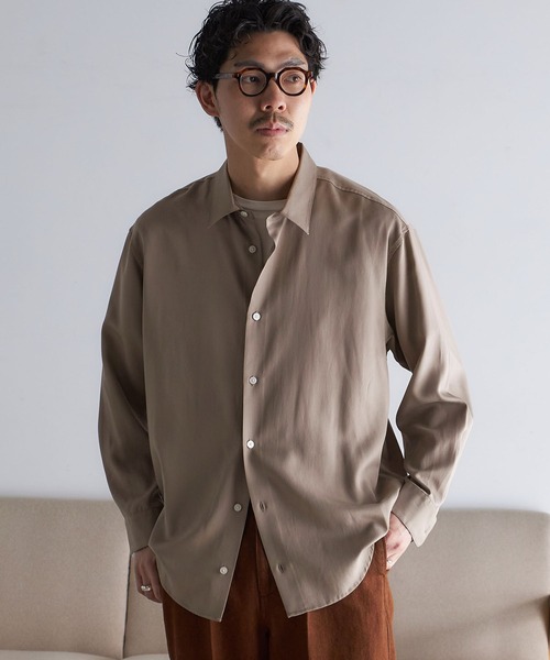 SHIPS.me シャツ 「ZOZO限定」SHIPS.me: ソフトドレープレギュラー