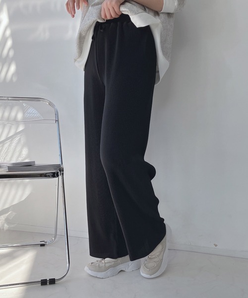 AS KNOW AS（アズノゥアズ） パンツ カットOK!! プリーツパンツ