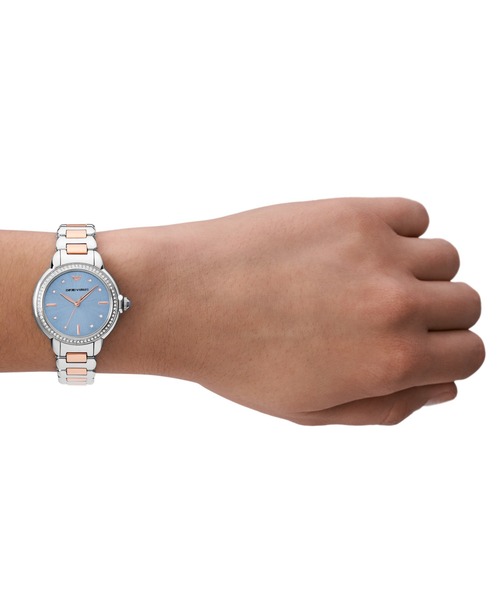 【新品電池交換済み】エンポリオアルマーニ 腕時計 レディース WATCH STATION INTERNATIONAL｜エンポリオ・アルマーニ 腕時計