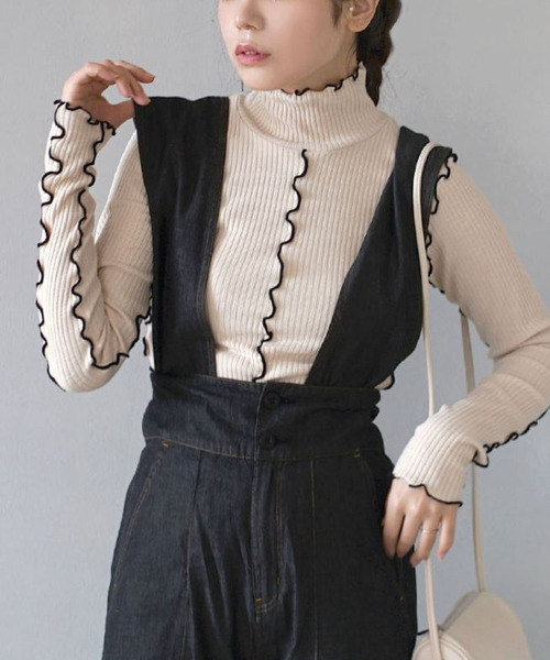 トップス 3daime Free People x Intimately FP XYZ Recycled Turtleneck Bodysuit In