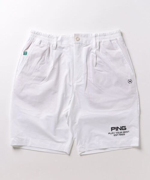 最終セール！ PING 撥水性 ゴルフパンツ ホワイト 621-5131101_0.jpg