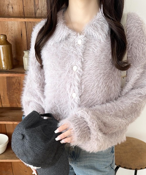 UNITED ARROWS LTD. OUTLET｜ラメフェザー 2WAY カーディガン <A