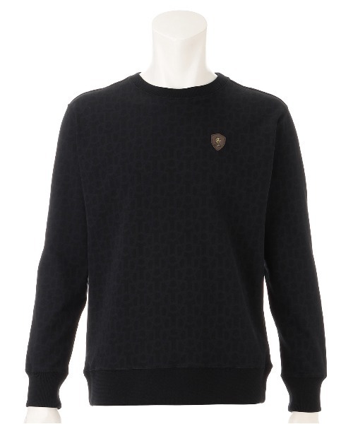 ゴルフ MS MONOGRAM JQ CREW NECK メンズ