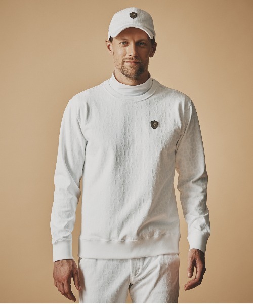 ゴルフ MS MONOGRAM JQ CREW NECK メンズ