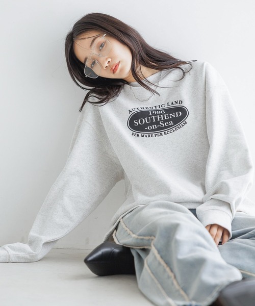 トレーナー スウェット ＵＳＡウラケロゴＬＳ 133785 レディース | LOWRYS FARM | 07