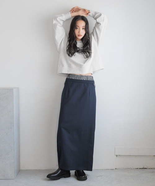 トレーナー スウェット ＵＳＡウラケロゴＬＳ 133785 レディース | LOWRYS FARM | 19