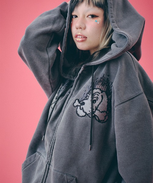 ✨️新品未使用✨️GALFYガルフィー XLガルクエジップパーカ メンズ 