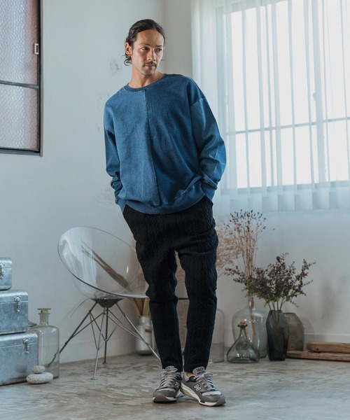 大人カジュアル スウェット セットアップ ゆったり 綺麗系 n1534 jp427-r1.jpg