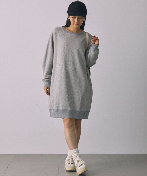 BABYLONE（バビロン） ワンピース 裏毛ミニワンピース : ZOZOTOWN