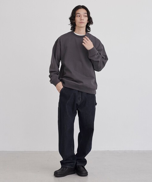 coen（コーエン） トレーナー スウェット 「WELLTECT」 クルーネック