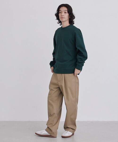 coen（コーエン） トレーナー スウェット 「WELLTECT」 クルーネック