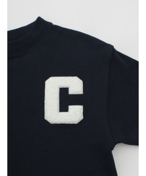 tシャツ 「Catchup」Catchup ワッペンスウェットトップス（大人サイズ） レディース Catchup tシャツ 「Catchup」Catchup ワッペンスウェット