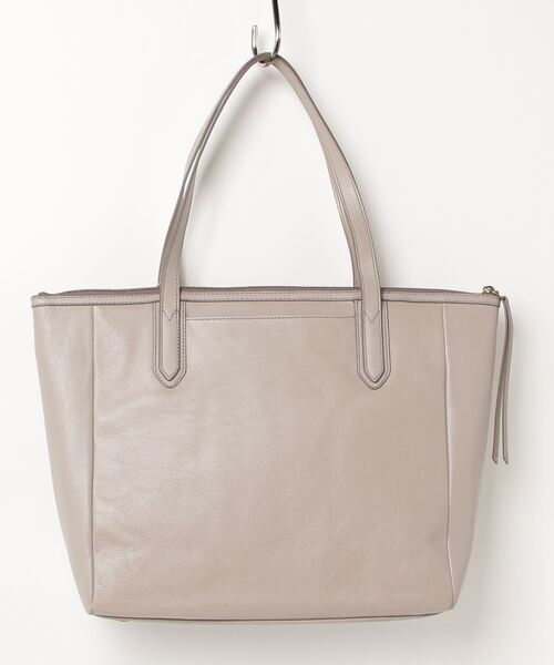 FOSSIL トートバッグ フォッシル レディース レザー グレー A4