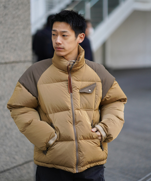 Name. コート ジャケット Name./ネーム BICOLOR DOWN JACKET メンズ 