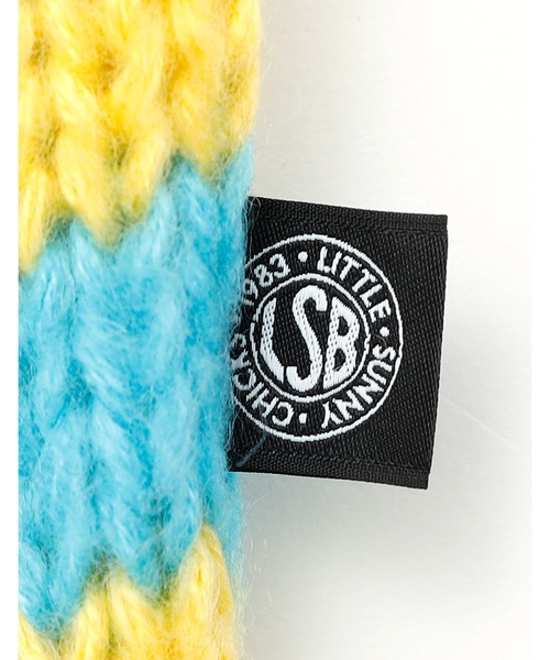 パーカー 「8」「it」「Little Sunny Bite」stripe knit hoodie レディース メンズ Little sunny bite パーカー 「8」「it」「Little Sunny Bite