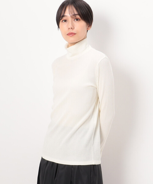 tシャツ ラグウォームリブニット ハイネックプルオーバー レディース_7