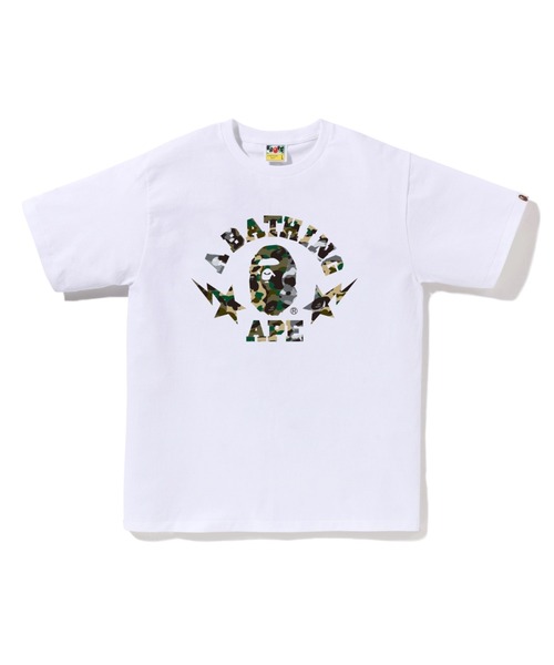 tシャツ 1ST CAMO CRAZY STA COLLEGE TEE メンズ レディース | A BATHING APE
