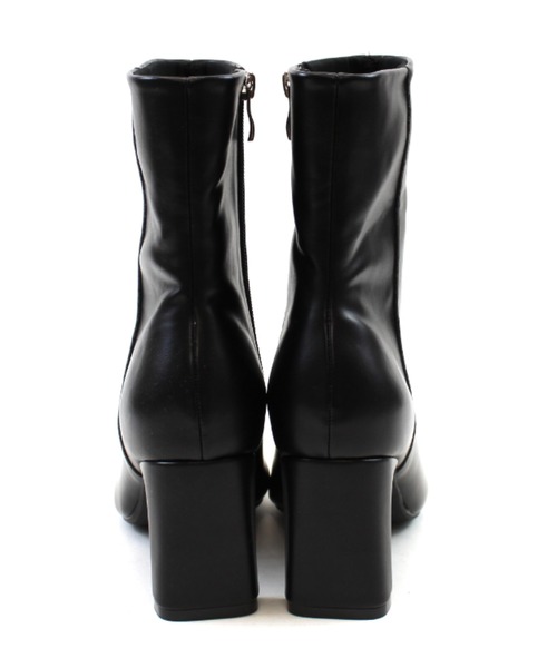 「VIVIAN」 ショートブーツ LL シルバー レディース_画像4