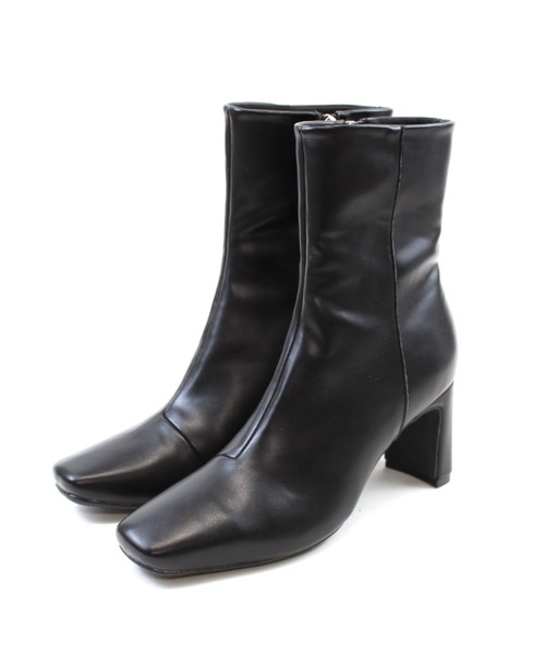 「VIVIAN」 ショートブーツ LL シルバー レディース_画像9