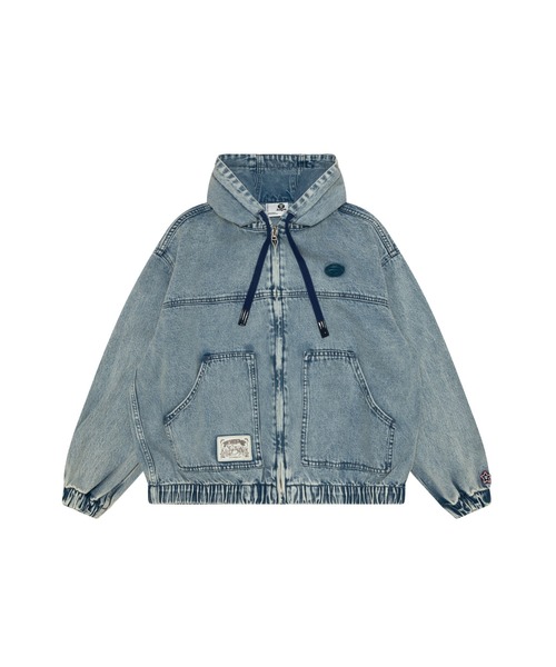 AAPE BY A BATHING APE デニムジャケット gジャン DENIM HOODIE