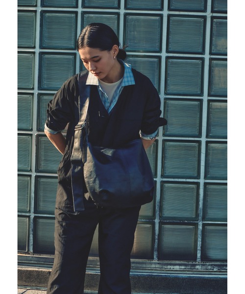 ONE.（ワンドット） ショルダーバッグ バッグ レザーBIGショルダーBAG